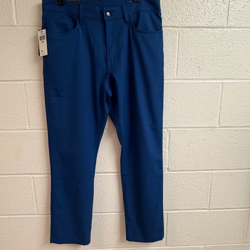 Polo Ralph Lauren Mens Active Fit Performance Pants 32x30 Blue Golf Trousers NEW